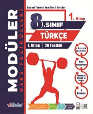 Berkay Yayıncılık 8. Sınıf Modüler Türkçe Ders Fasikülleri - 1