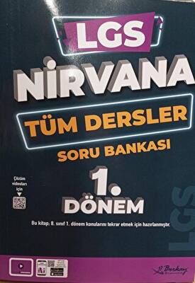 Berkay Yayıncılık 8. Sınıf Nirvana Tüm Dersler Soru Bankası 1. Dönem - 1
