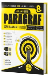 8. Sınıf Paragraf Anlam Bilgisi Soru Bankası - Türkçe Atölyesi