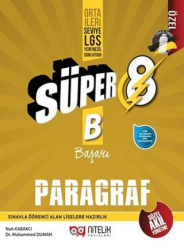 Nitelik Yayınları - Bayilik 8. Sınıf Paragraf Süper Yeni Nesil Soru Kitabı - Nitelik Yayınları - Bayilik