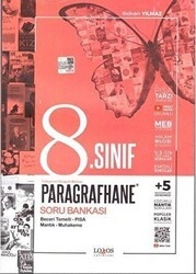 8. Sınıf Paragrafhane Sözel Mantıklı Soru Bankası - Lodos Yayınları