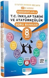 Evrensel İletişim Yayınları 8. Sınıf Paragraflarla T.C. İnkılap Tarihi ve Atatürkçülük Soru Bankası - Evrensel İletişim Yayınları
