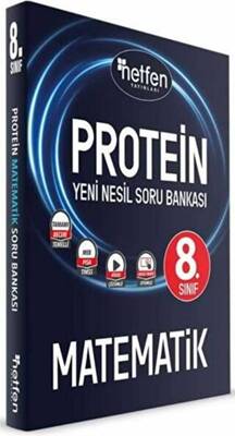 Netfen Yayınları 8. Sınıf Protein Matematik Soru Bankası - 1