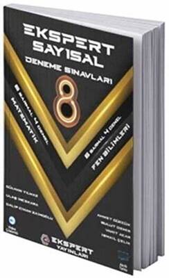 Ekspert Yayınları 8. Sınıf Sayısal Deneme Sınavları - 1