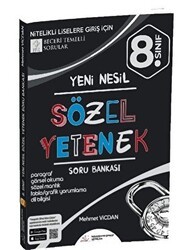 Paragrafın Şifresi Yayınları 8. Sınıf Sözel Yetenek Soru Bankası - 1