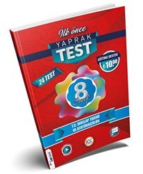 İlk Önce Yayıncılık 8. Sınıf T. C. İnkılap Tarihi ve Atatürkçülük Yaprak Test - İlk Önce Yayıncılık