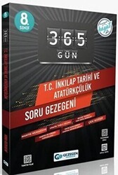 8. Sınıf T.C İnkılap Tarihi ve Atatürkçülük 365 Gün Soru Gezegeni - Gezegen Yayıncılık
