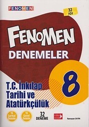Fenomen Yayınları 8. Sınıf T.C. İnkılap Tarihi ve Atatürkçülük Fenomen Denemeler Fenomen Okul Yayınları - 1