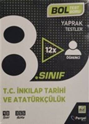 Pergel Yayınları 8. Sınıf T.C. İnkılap Tarihi ve Atatürkçülük Kutu Test - 1