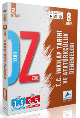 8. Sınıf T.C. İnkılap Tarihi ve Atatürkçülük Orta Zor Branş Deneme - 2. Kitap - 1