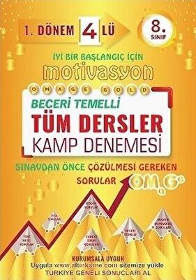 Omage Yayınları 8. Sınıf Omage Motivasyon Tüm Dersler 4`lü Kamp Denemesi 1. Dönem - 1