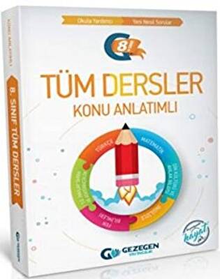 Gezegen Yayıncılık 8. Sınıf Tüm Dersler Konu Anlatımlı - 1