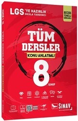 Sınav Yayınları 8. Sınıf Tüm Dersler Konu Anlatımlı - 1