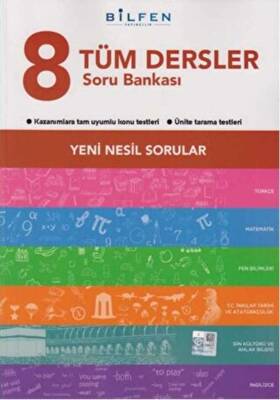 Bilfen Yayıncılık 8. Sınıf Tüm Dersler Soru Bankası - 1