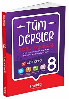 Tambilgi Yayınları 8. Sınıf Tüm Dersler Soru Bankası - 1