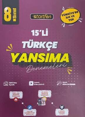 8. Sınıf Türkçe 15`li Yansıma Denemeleri - 1