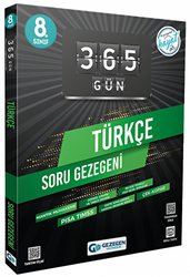 8. Sınıf Türkçe 365 Gün Soru Gezegeni - Gezegen Yayıncılık