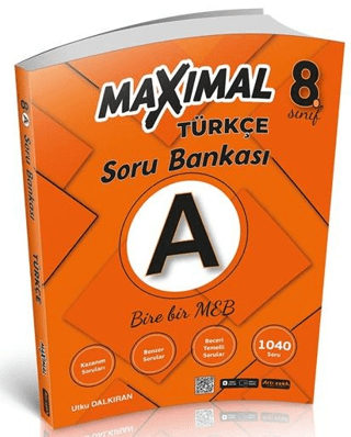 8. Sınıf Türkçe A Maximal Bire Bir MEB Soru Bankası - 1