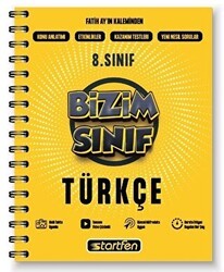 Startfen Yayınları 8. Sınıf Türkçe Bizim Sınıf Defter - Startfen Yayınları