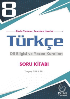 8. Sınıf Türkçe Dil Bilgisi ve Yazım Kuralları Soru Kitabı - 1