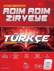 8. Sınıf Türkçe Fasikül Adım Adım Etkinlikli Konu Anlatımlı Soru Bankaları - Newton Yayınları