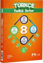 8. Sınıf Türkçe Fasikül Defter - Mozaik Yayınları