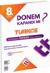 8. Sınıf Türkçe İlk Dönem Tekrar Fasikülü - Talentteam Yayıncılık