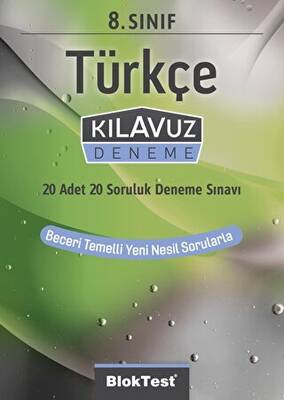 Tudem Yayınları - Bayilik 8. Sınıf Türkçe Kılavuz Deneme - 1