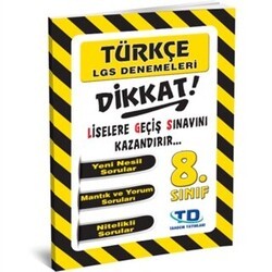Tandem Yayınları 8. Sınıf Türkçe LGS Deneme - Tandem Yayınları