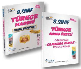 8. Sınıf Türkçe Madeni Soru Bankası - 8. Sınıf Türkçe Olmazsa Olmaz Başucu Kitabı - 1