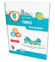 Basamak Yayınları 8. Sınıf Türkçe Soru Bankası - 1