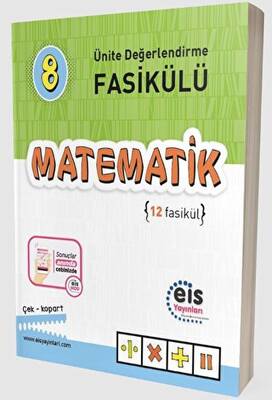 Eis Yayınları 8. Sınıf Ünite Değerlendirme Fasikülü 1-12 Matematik - 1