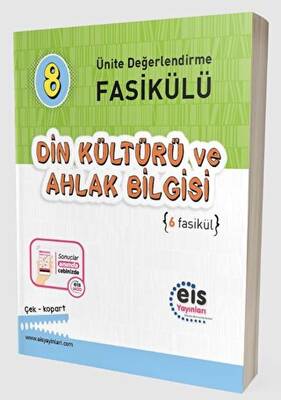 Eis Yayınları 8. Sınıf Ünite Değerlendirme Fasikülü 1-5 Din Kültürü ve Ahlak Bilgisi - 1