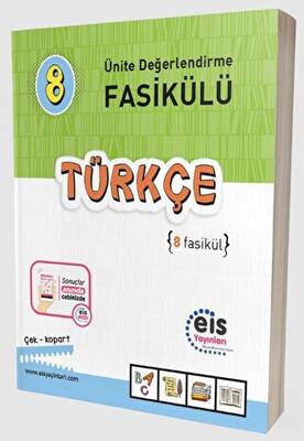 Eis Yayınları 8. Sınıf Ünite Değerlendirme Fasikülü 1-8 Türkçe - 1