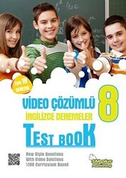 SM Plus Publishing 8. Sınıf Video Çözümlü İngilizce Denemeler Test Book - SM Plus Publishing