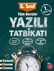8. Sınıf Yazılı Tatbikatı 1. Dönem Tüm Dersler - Newton Yayınları