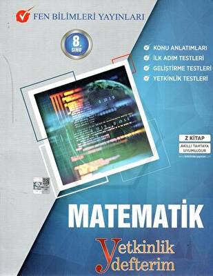 Fen Bilimleri Yayınları 8. Sınıf Yeni Nesil Matematik Yetkinlik Defterim - 1