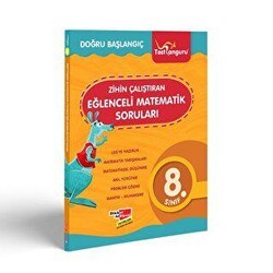 Dikkat Atölyesi Yayınları 8. Sınıf Zihin Çalıştıran Eğlenceli Kanguru Matematik Soruları - Dikkat Atölyesi Yayınları