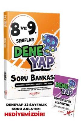 8 ve 9. Sınıflar Dene Yap Soru Bankası - 1