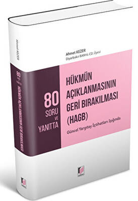 80 Soru ve Yanıtta Hükmün Açıklanmasının Geri Bırakılması HAGB - 1