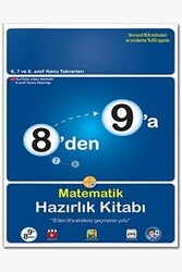 Tonguç Akademi 8`den 9`a Matematik Hazırlık Kitabı - Tonguç Akademi