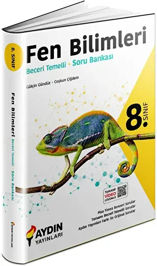 Aydın Yayınları 8. Sınıf Fen Bilimleri Beceri Temelli Soru Bankası - Aydın Yayınları
