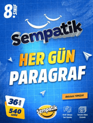 8. Sınıf Paragraf Her Gün Kazanım Denemeleri - 1