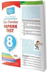 4 Element Yayınları 8. Sınıf Tüm Dersler Yaprak Test - 4 Element Yayınları