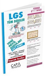 Çapa Yayınları 8. Sınıf Tüm Dersler Yaprak Test - Çapa Yayınları