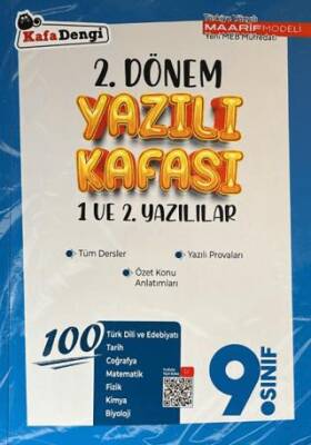 9. Sınıf 2. Dönem Yazılı Kafası - 1