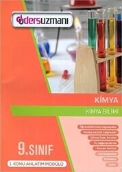 Ders Uzmanı Yayınları 9. Sınıf Kimya Ders Uzmanı Fasükülleri - Ders Uzmanı Yayınları