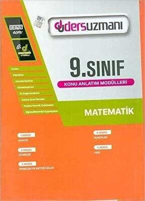 Ders Uzmanı Yayınları 9. Sınıf Matematik Ders Uzmanı Fasükülleri - 1