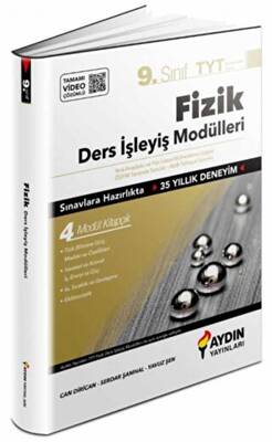 Aydın Yayınları 9. Sınıf Aydın Fizik Ders İşleyiş Modülleri - 1