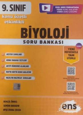 9. Sınıf Biyoloji Soru Bankası - 1